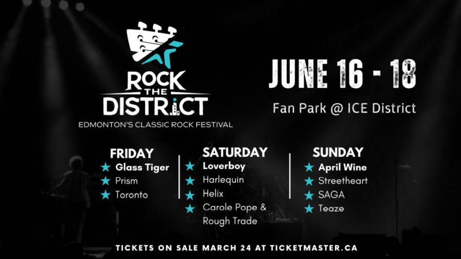 2023 Rock The District - Edmonton, Glass Tiger, Prism, Toronto, 